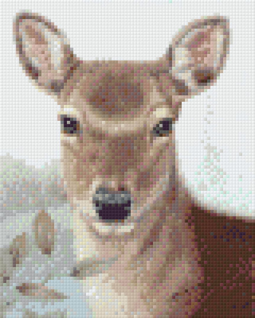 Doe [4] Baseplate PixelHobby Mini-mosaic Art Kit image 0
